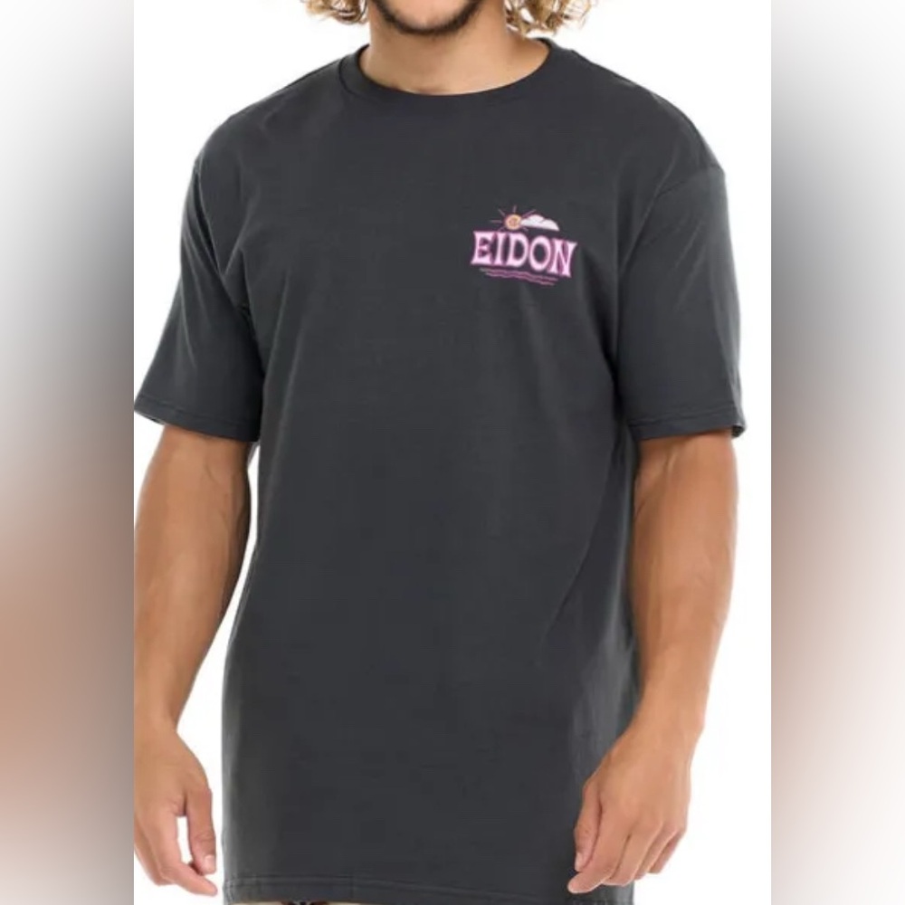 Eidon Men’s Surf TGTSC Shirt BLACK Size Small NWT